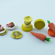 Agricola handmade food tokens