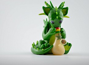 Green bongo Dragon