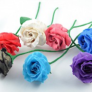 handmade roses