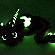 bronze glow in dark dragon