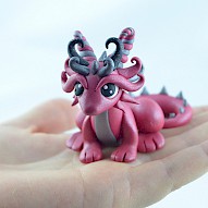 pink baby dragon