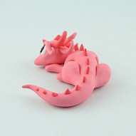 little pink baby dragon