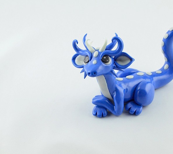 azure blue dragon glow in dark