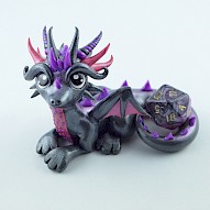Silver dice dragon