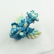 marine blue angel dragon