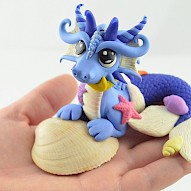 Blue Mermaid Dragon