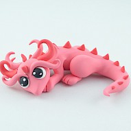 little pink baby dragon